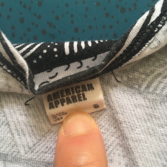 American apparel patterned tank top - Picture 2 of 2